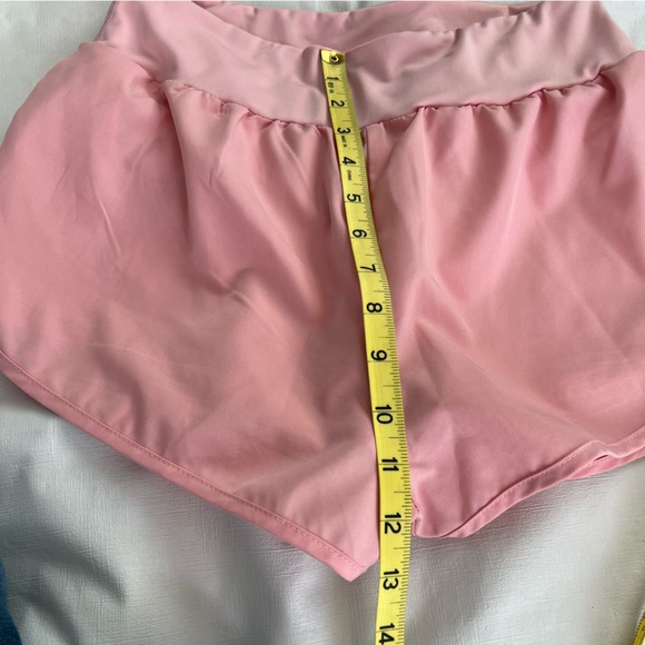 Shein Tulip Hem Pink Athletic Shorts with insert  Size M - Picture 7 of 10